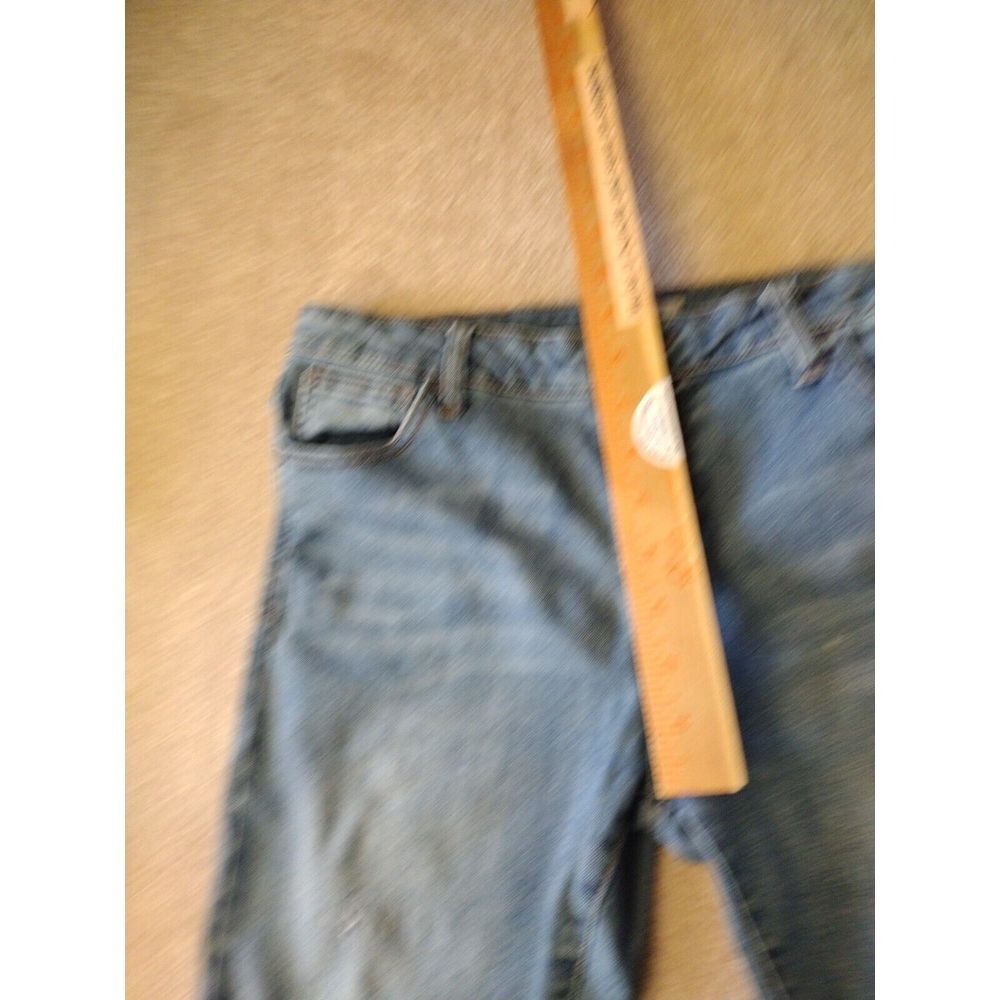Blue Asphalt Jeans Women 13 Blue Distressed Skinny‎ Mid Rise Junior - Picture 4 of 6